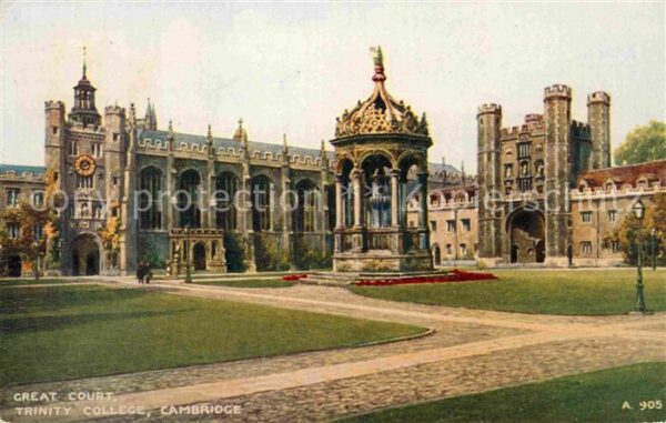 Cambridge Cambridgeshire Great Court Trinity College