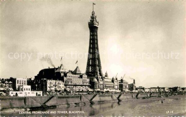 Blackpool Central Promenade and Tower