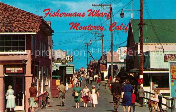 Monterey California Fishermans Wharf