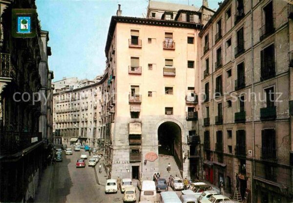 Madrid Spain Arco de Cuchilleros