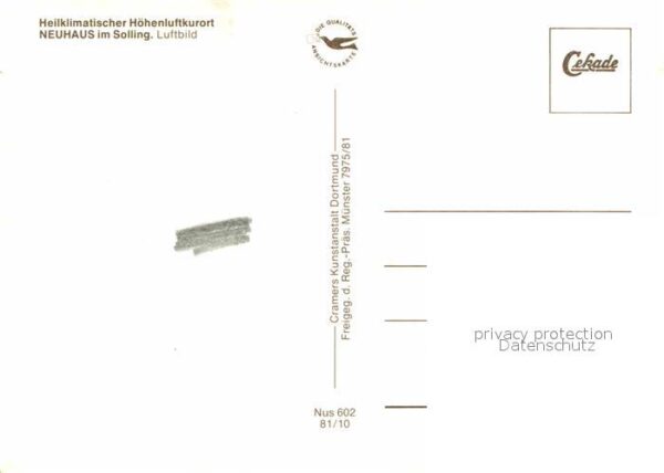 Neuhaus Solling Heilklimatischer Höhenluftkurort Fliege – Bild 2
