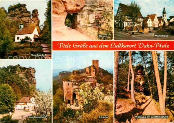 Dahn Ehrenfriedhof Altdahn Marktstrasse Wald
