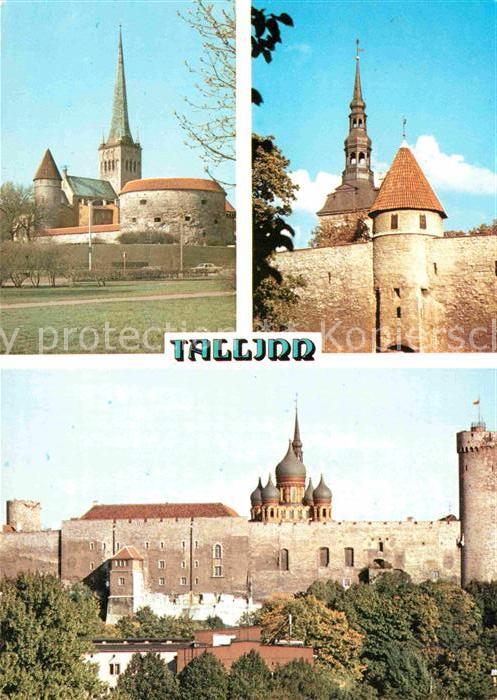 Tallinn Kirche Stadtmauer