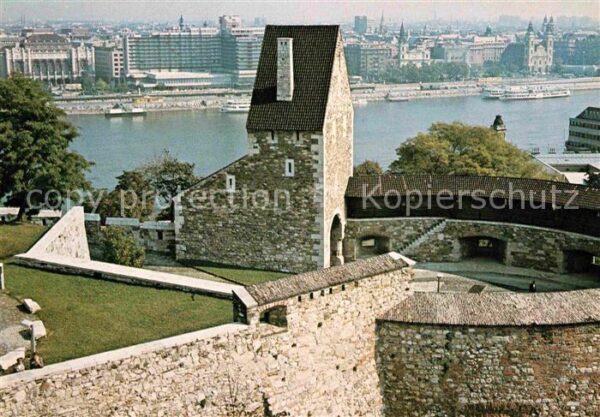 Budapest Burg von Buda Südrondell 15. Jhdt.