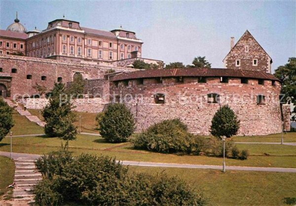 Budapest Burg von Buda Südrondell 15. Jhdt.