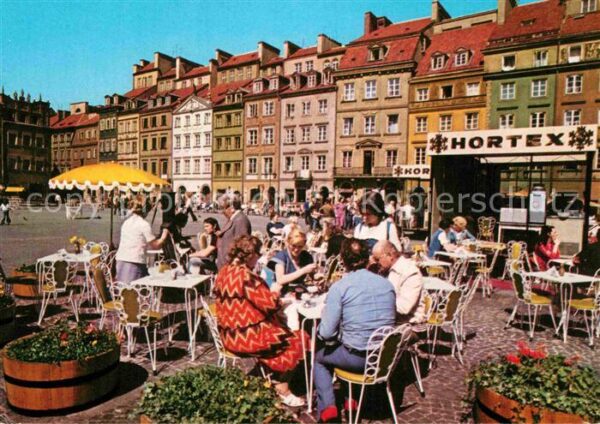 Warszawa Rynek Starego Miasta Marktplatz Strasse