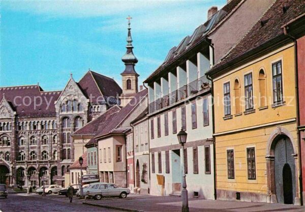 Budapest Fortuna utca Strassenpartie