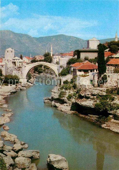 Mostar Moctap Stari Most Brücke Altstadt