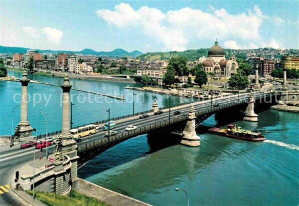 Liege Luettich Pont de Fragnée Brücke