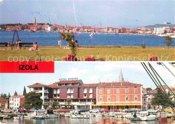 Izola Badestrand Hotel Marina Hafen