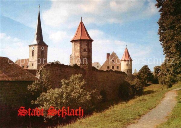 Sesslach Stadtmauer Altstadt Landessieger Bundes