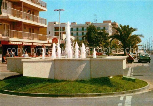 Malgrat de Mar Paseo Maritimo Costa del Maresme Fontan