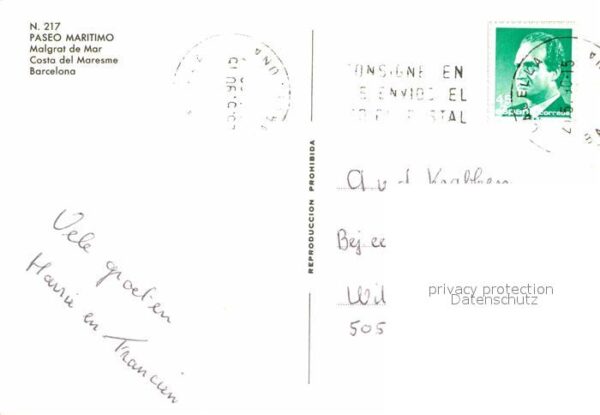 Malgrat de Mar Paseo Maritimo Costa del Maresme Fontan – Bild 2