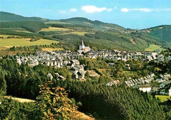 Winterberg Hochsauerland Panorama Heilklimatischer Kurort