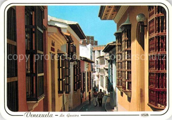Venezuela Calle en el sector antiguo de la Guaira