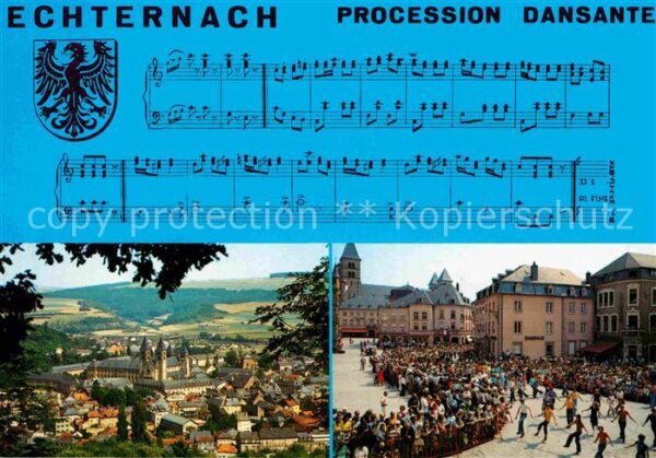 Echternach Procession dansante Basilique Chanson N