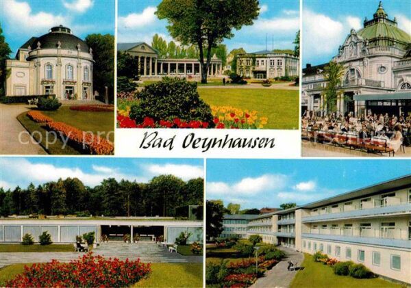 Bad Oeynhausen Kurtheater Wandelhalle Kurverwaltung Ku