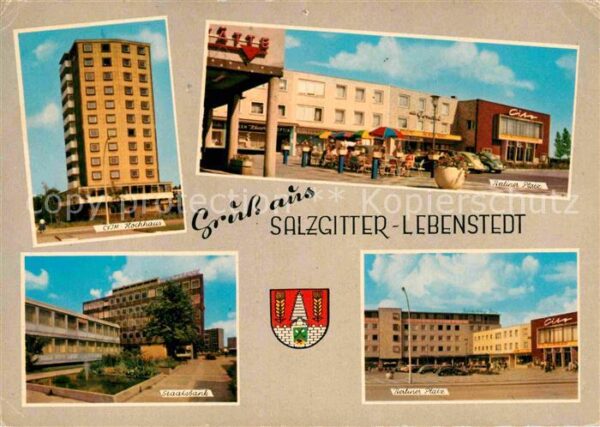 Lebenstedt CVJM Hochhaus Berliner Platz Staatsbank