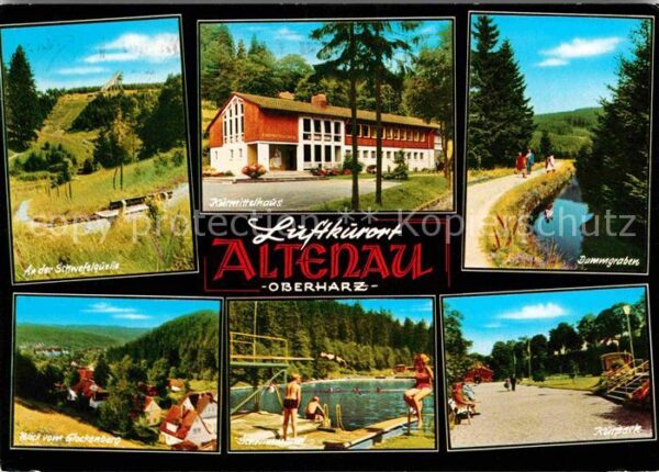 Altenau Harz Schwefelquelle Kurmittelhaus Dammgraben