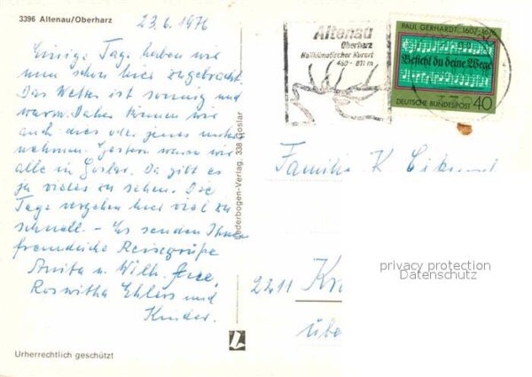 Altenau Harz Schwefelquelle Kurmittelhaus Dammgraben – Bild 2