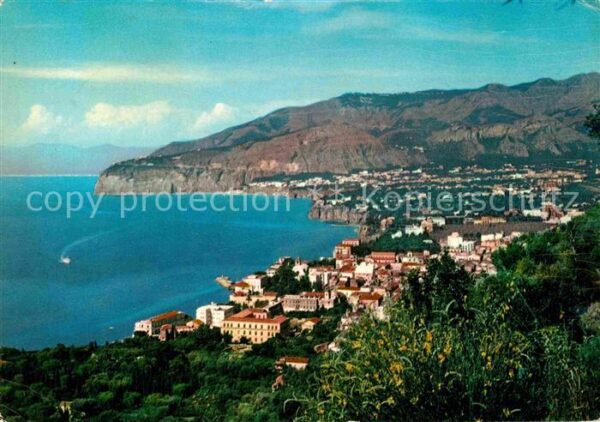 Sorrento Campania Panorama Küste