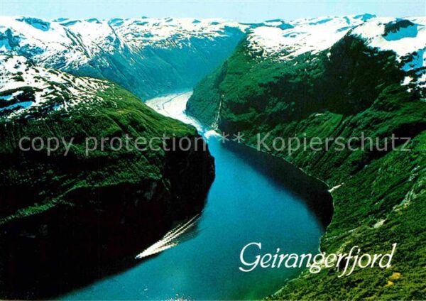 Geiranger Panorama Fjord