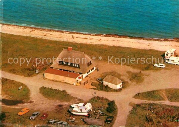 Hohwacht Ostseebad Speiselokal Klabautermann Fliegeraufnah