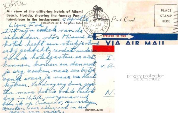 Florida US-State Miami Beach Luftbild – Bild 2