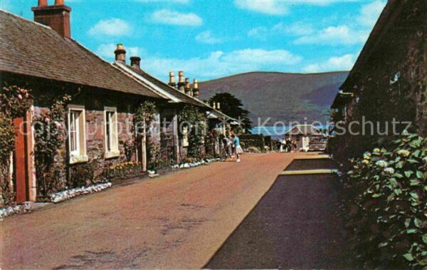 Loch Lomond Scotland Luss Village