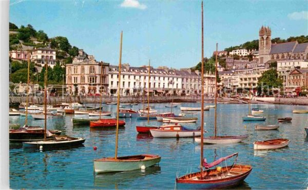 Torquay UK Innere Hafen