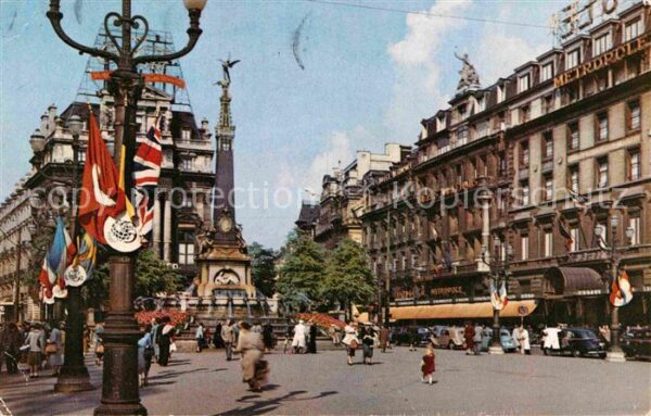 Bruessel Bruxelles Brouckereplaats Hotel  Metropole