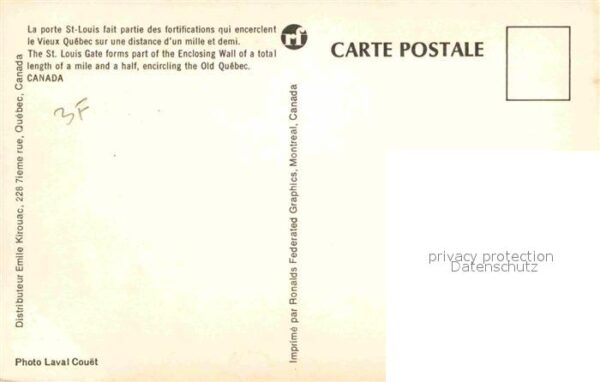 Quebec Porte Saint Louis – Bild 2
