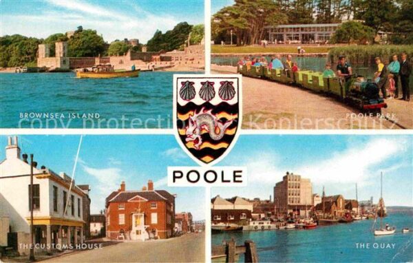 Poole Dorset Hafen Park Brownsea Island