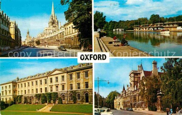 Oxford Oxfordshire Kirche Universität Isis College