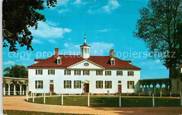Mount Vernon Virginia Westfront