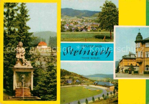 Steinach Thueringen Rossenbrunnen Sanatorium Stadion Hotel