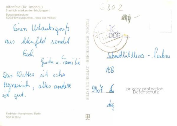 Altenfeld Thueringen Bungalowsiedlung – Bild 2