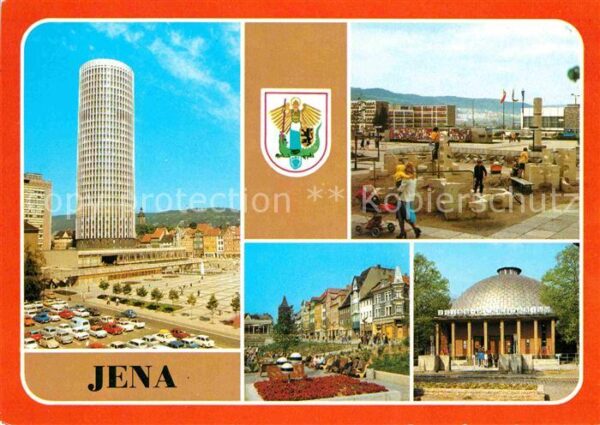 Jena Thueringen Universitätshochhaus Forschungshochhaus