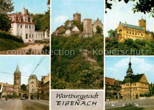 Eisenach Thueringen Wartburg Hotel Hohe Sonne Nikolaitor Ni