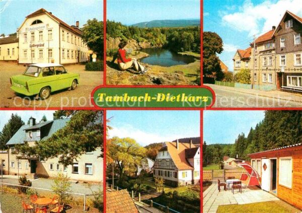 Tambach-Dietharz FDGB Erholungsheim Spittergrund Kraters