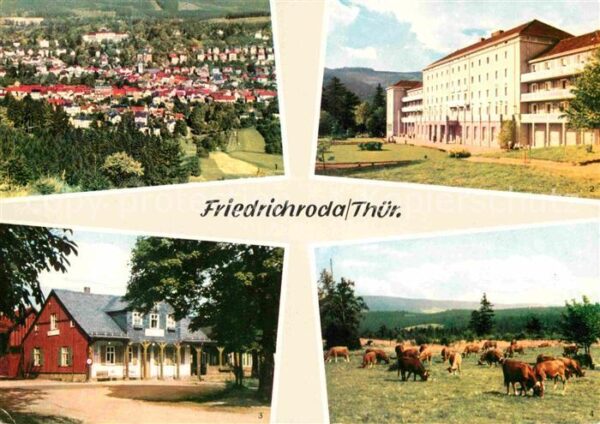 Friedrichroda FDGB Heim Heuberghaus Rennsteig