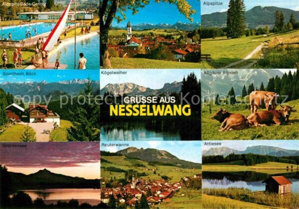 Nesselwang Alpspitze Kögelweiher Bade Center