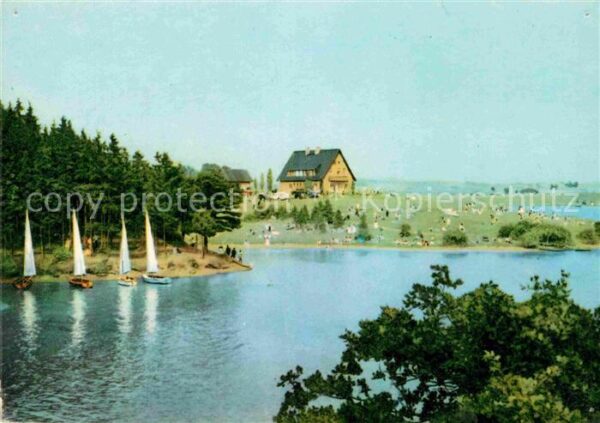 Pirk Weischlitz Talsperre Segelboote
