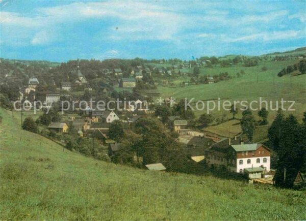 Seiffen Erzgebirge Panorama