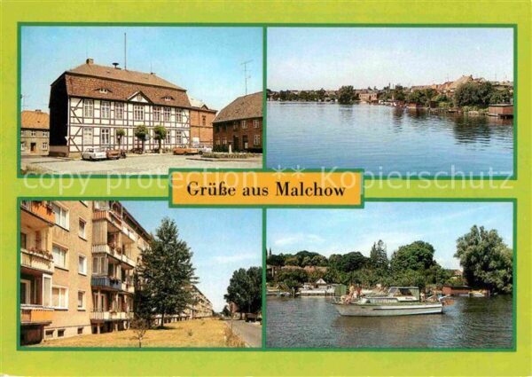 Malchow Rathaus Neubauten Malchower See