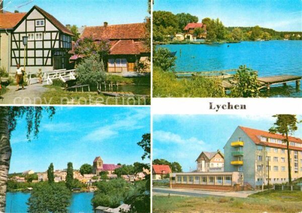 Lychen Malerwinkel Oberpfuhlsee FDGB Erholungs
