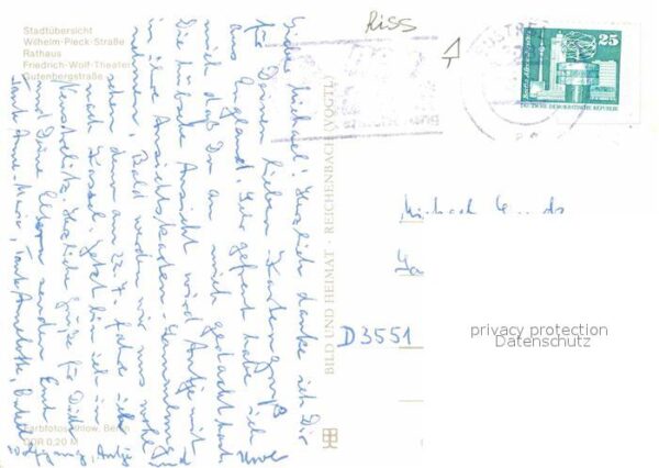 Neustrelitz Wilhelm Pieck Straße Rathaus Friedrich – Bild 2