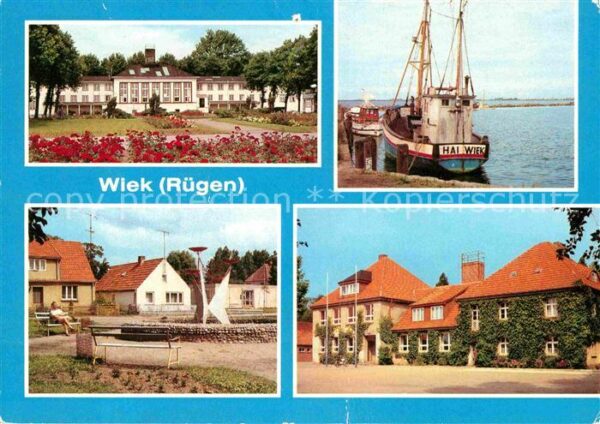 Wiek Ruegen Kinderkurheim Frohe Zukunft Hafen Fried