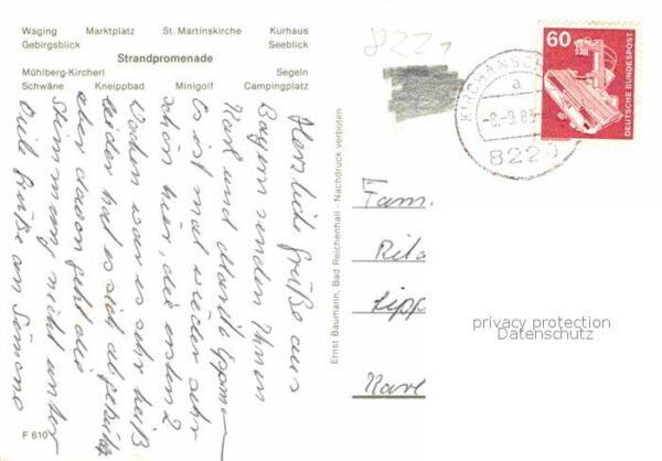 Waging See Marktplatz Sankt Martinskirche Kurhaus – Bild 2