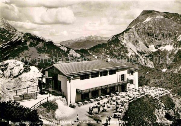 Schoenau Koenigssee Berggaststätte Jennerbahn Schneibstein